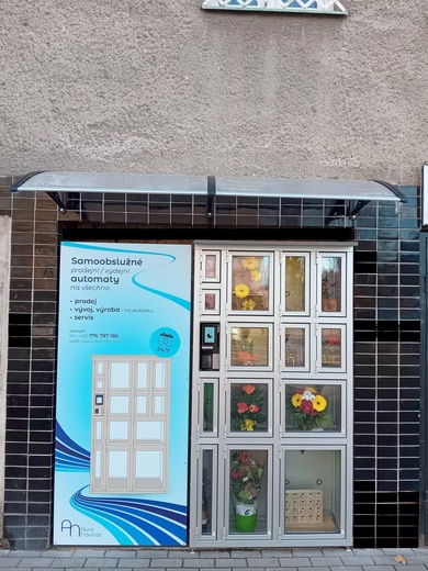 Samoobslužné výdejní automaty Aura Navitas - Brno